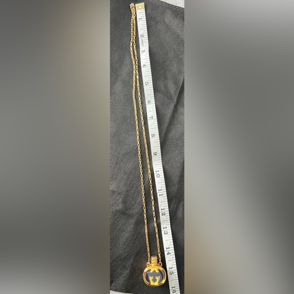 Auth Gucci GG Interlocking Bottle Pendant Necklaces - Picture 9 of 9